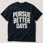 Bold Typography Printed Tee